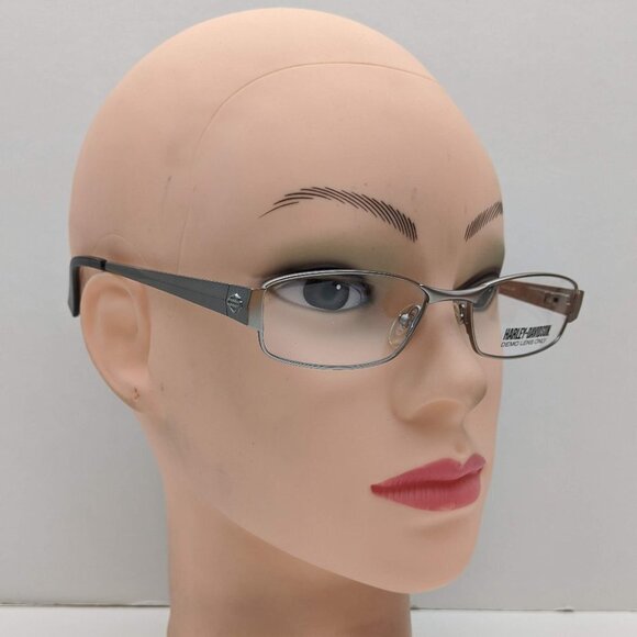 🕶️NEW! Harley-Davidson HD395 GUN Eyeglasses 54/18 140 /KA1🕶️​ - Picture 6 of 7